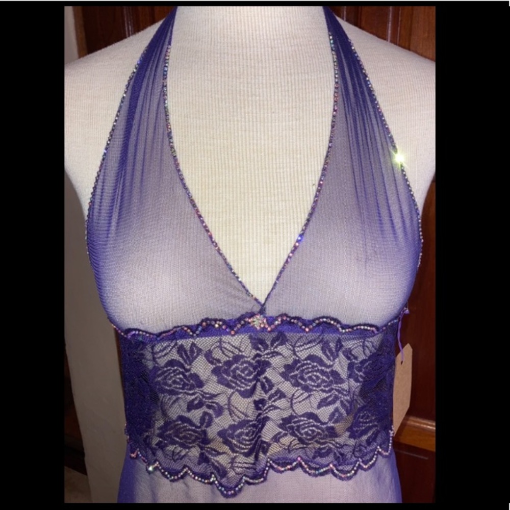 Hand-Set Crystal Chemise- Medium